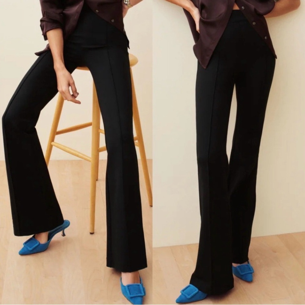 NWT SPANX Black Flare Pants for Women - Picture 2 of 4